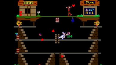 Popeye VBXE - An arcade port, but this time for the Atari XL/XE with VBXE! (RC1)