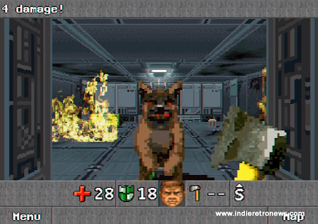 2005 Mobile game 'Doom RPG' comes over to the Amiga 1200 and above