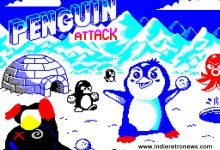 Penguin Attack - A great Arcade game released by Pat Morita Team for the ZX Spectrum