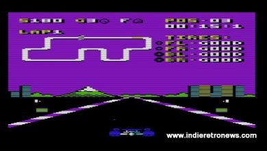 Formula V20 1985 - A nod to Pitstop II and Pole position for the Commodore Vic-20 +24k