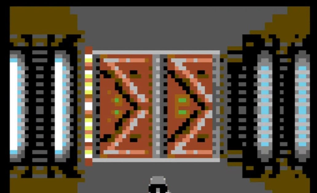 Grey -This first person shooter preview for the C64/128 is certainly worth a look! Grey -This first person shooter preview for the C64/128 is certainly worth a look!