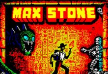 MAX STONE El Secreto de la Gran Piramide – A high quality ZX Spectrum game with a great soundtrack by Flopping