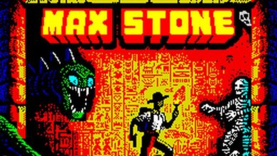 MAX STONE El Secreto de la Gran Piramide – A high quality ZX Spectrum game with a great soundtrack by Flopping