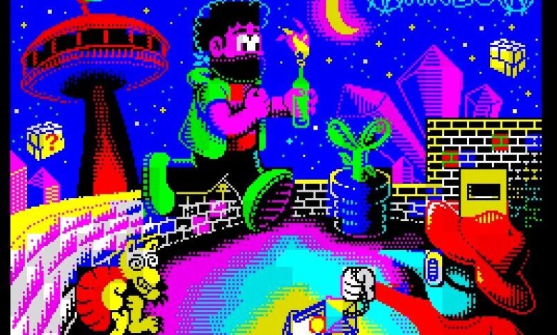 Marlow – A new platformer for the ZX Spectrum 128k, inspired by The Great Giana Sisters