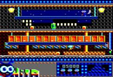 Nita – A challenging Amstrad CPC Platformer released by haThus in 2023 gets a colour upgrade!