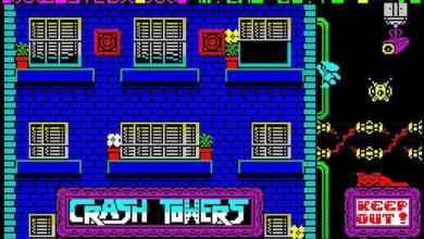 Retro Robbins in Micro-Blitz – The BIGGEST ZX Spectrum game by Lee Chops to date!