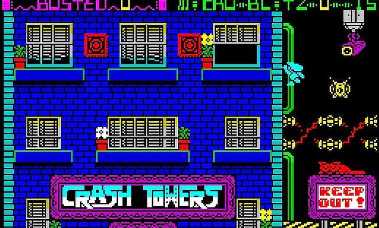 Retro Robbins in Micro-Blitz – The BIGGEST ZX Spectrum game by Lee Chops to date!