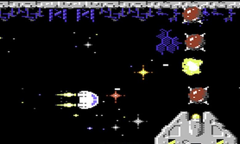 Portal Buster – A super speedy horizontal shooter released for the Commodore 64 by drmortalwombat