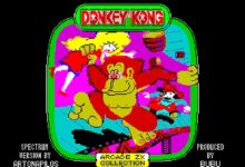 Donkey Kong – A famous 80’s game has just got a rather awesome Arcade to ZX Spectrum conversion!