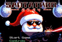 Santatron 2024 – A Christmas blaster from Nivrig Games for the Commodore Amiga