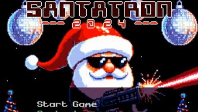 Santatron 2024 – A Christmas blaster from Nivrig Games for the Commodore Amiga