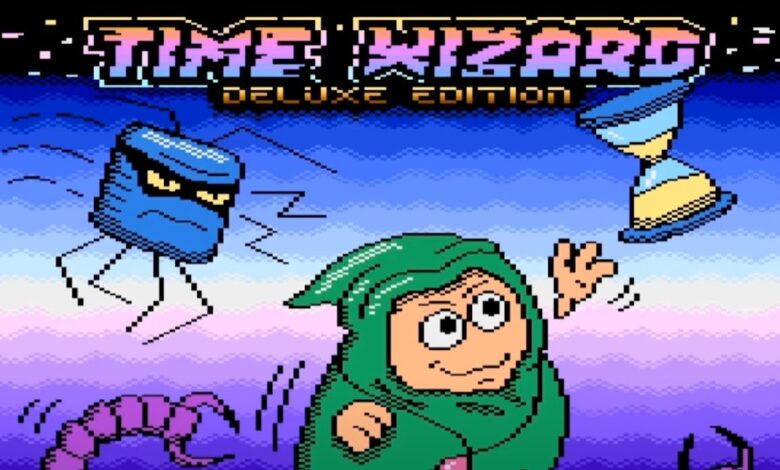 Time Wizard – Control Time in this deluxe edition of an Atari XL/XE game by Amarok