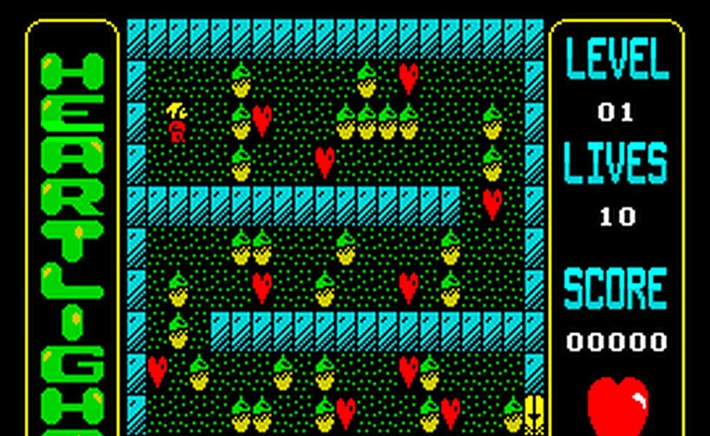 Heartlight – A Spectrum port/remake of a Polish Boulder Dash clone Heartlight – A Spectrum port/remake of a Polish Boulder Dash clone