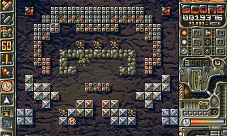 BabeAnoid 2.0 the best Arkanoid clone ever created for the Amiga! [New backdrops]