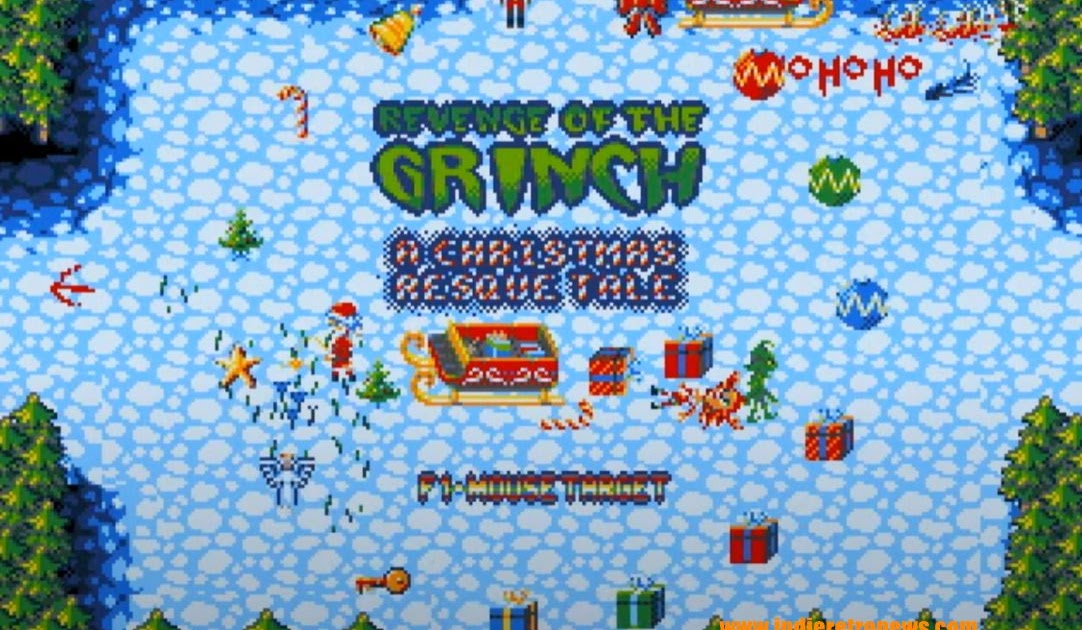 Revenge Of The Grinch – A little Christmas blaster from Electric Black Sheep for the Amiga! Revenge Of The Grinch – A little Christmas blaster from Electric Black Sheep for the Amiga!