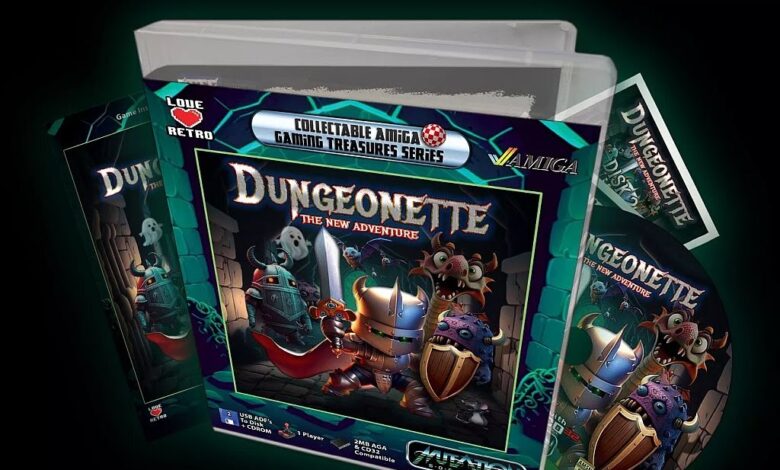 Dungeonette The New Adventure – A new hack n slasher for the Amiga AGA / CD32 by Mutation Software (+Demo)