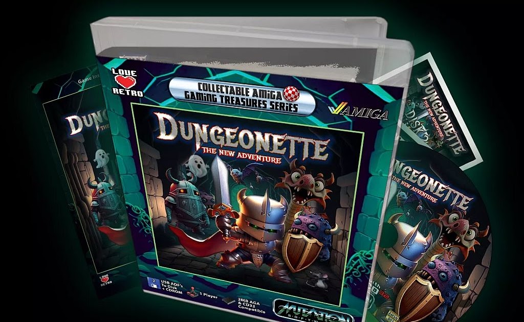 Dungeonette The New Adventure – A new hack n slasher for the Amiga AGA / CD32 by Mutation Software (+Demo)