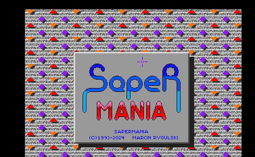 Sapermania – Another Amiga Minesweeper game makes an appearance Sapermania – Another Amiga Minesweeper game makes an appearance