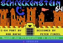 Schreckenstein 64 –  A port of the fabulous Atari 800/XL exclusive game Schreckenstein by Peter Finze!