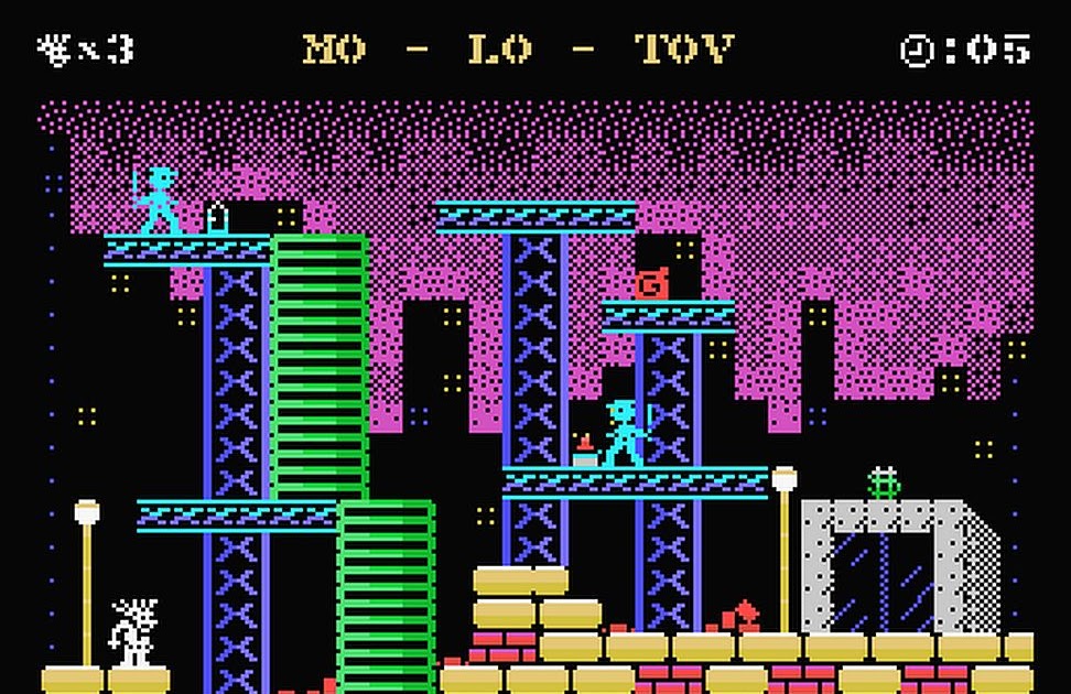 Molotov – Take revenge on tobacco and gambling shops in this new MSX game by joesg Molotov – Take revenge on tobacco and gambling shops in this new MSX game by joesg