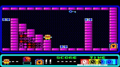 Dungeons of GOMILANDIA – A Puzzler from Retro Works for the Amstrad CPC and ZX Spectrum