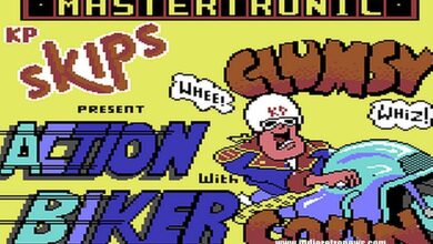 Action Biker – A great 8bit game gets an enhanced version by Grue