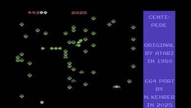 A Centipede Emulator for the Atari 8bit/Commodore 64 by Norbert! [UPDATE]