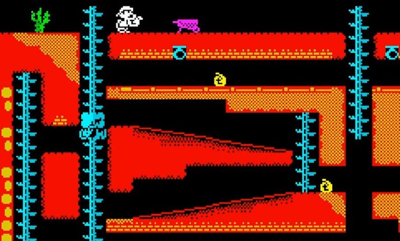 Gilligan’s Mine – A new remake of Gilligan’s Gold / Bagman for the ZX Spectrum 128k