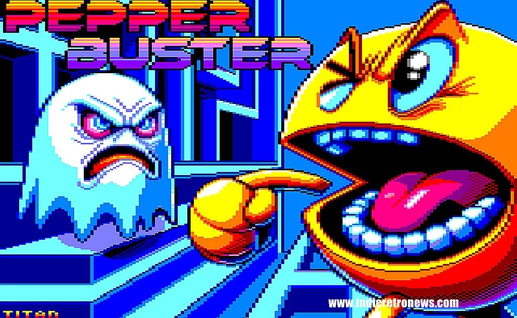 Pepper Buster – Pac-Man… A classic reinvented… with a spicy twist for the Amstrad CPC Pepper Buster – Pac-Man… A classic reinvented… with a spicy twist for the Amstrad CPC