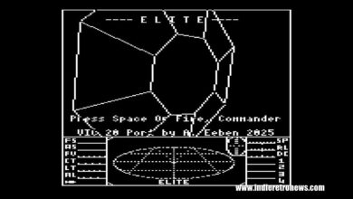 Elite for the VIC 20 (32K + 3K RAM) as an unofficial port by Aleksi Eeben!