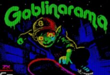 Goblinarama – An exploration and platform game for the ZX Spectrum by Zero Budget