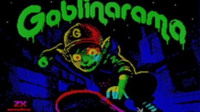 Goblinarama – An exploration and platform game for the ZX Spectrum by Zero Budget Goblinarama – An exploration and platform game for the ZX Spectrum by Zero Budget