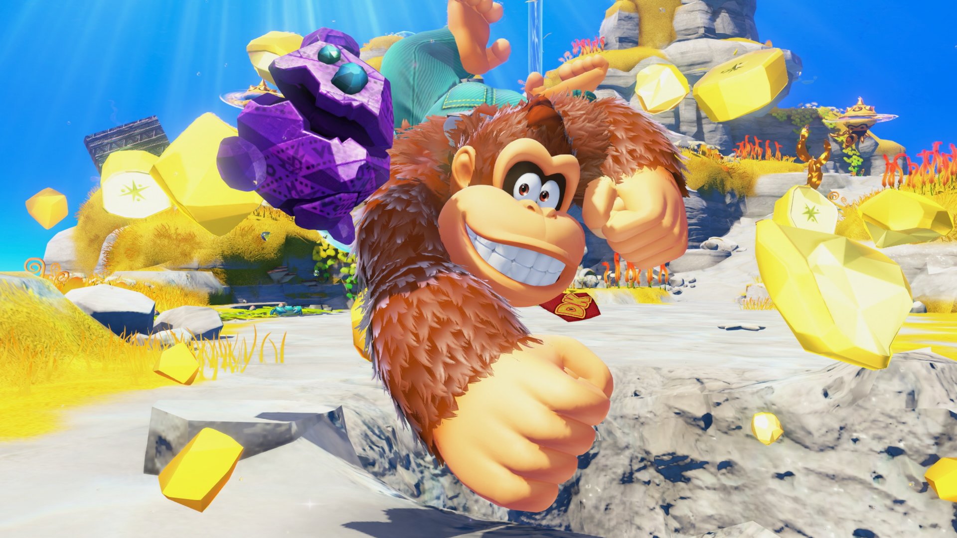 Donkey Kong Bananza can be beaten without collecting a single banana, meaning the Donkey Kong Bananza can be beaten without collecting a single banana, meaning the