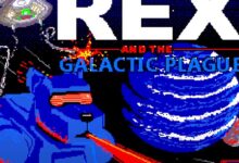 Rex and the Galactic Plague - A teased blaster for the Commodore Amiga by Hoyster Games [Final Demo]