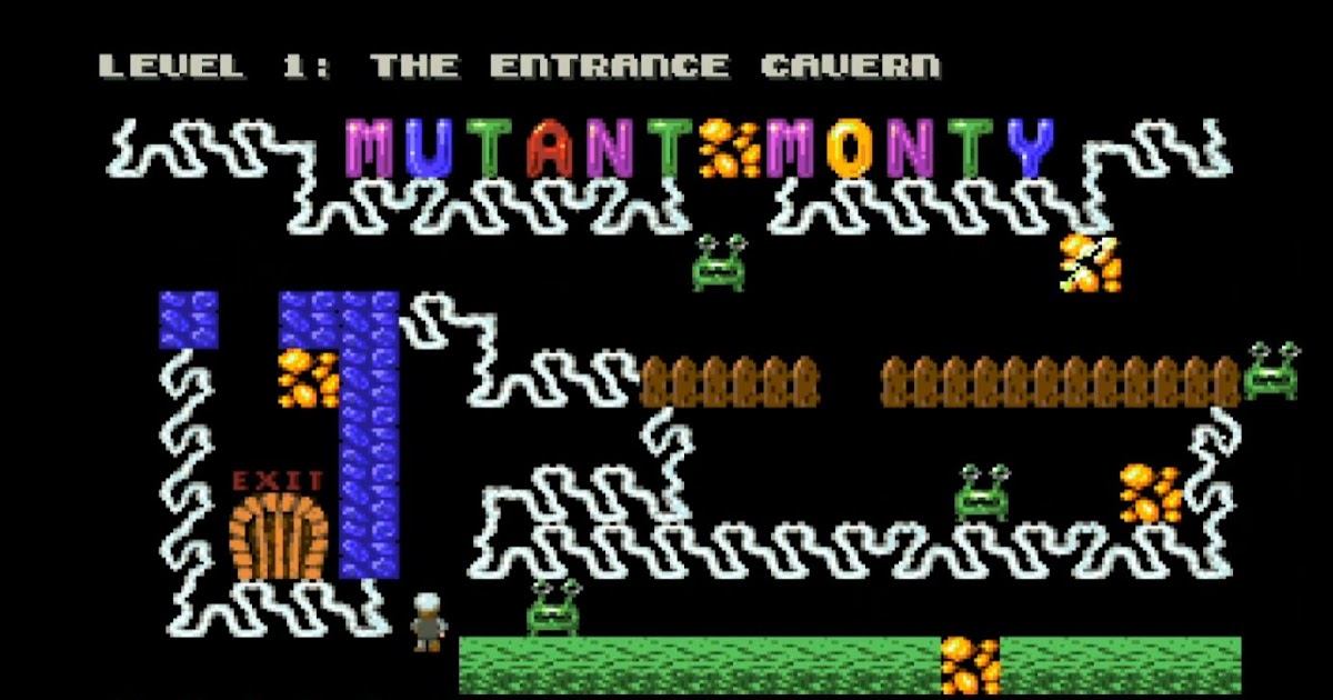 Mutant Monty – Amiga Mutant Monty remake of a C64/CPC/ZX Spectrum classic for the Amiga Mutant Monty – Amiga Mutant Monty remake of a C64/CPC/ZX Spectrum classic for the Amiga