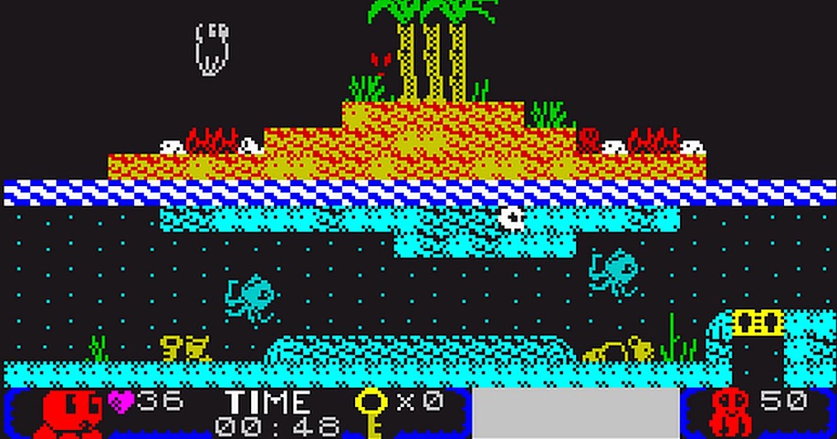 Pulplife – An underwater adventure for the ZX Spectrum 128k by Jhonnystorm Pulplife – An underwater adventure for the ZX Spectrum 128k by Jhonnystorm