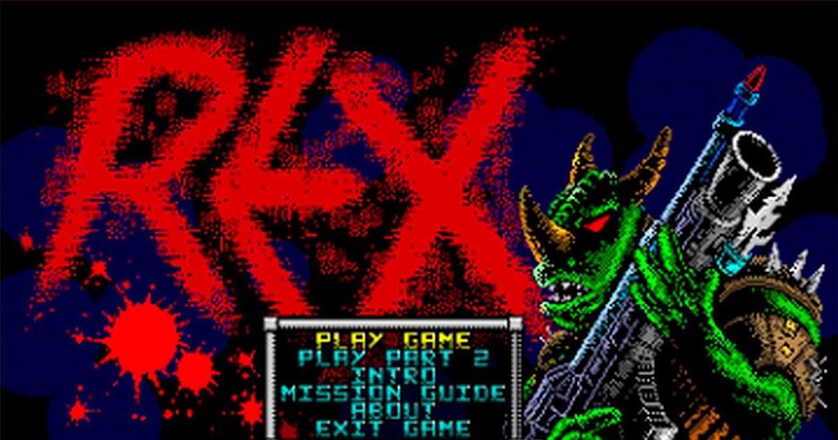 Rex – A 1980’s 8bit classic appears as a PC remake by Langford Productions Rex – A 1980’s 8bit classic appears as a PC remake by Langford Productions