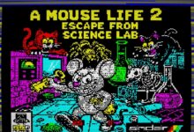 A mouse life 2: Escape from science lab – Help a Mouse escape from the laboratory in this new ZX Spectrum 128k game from BAD BITS