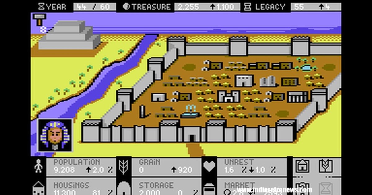 Pharaoh’s Legacy – Another fantastic C64 strategy game by WindigoProductions Pharaoh’s Legacy – Another fantastic C64 strategy game by WindigoProductions