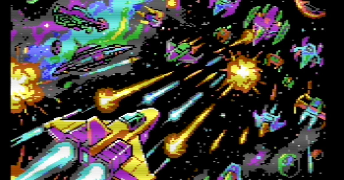 Chromo Shock Reloaded – A side scrolling shoot ’em up for the C64 by cristiancubillos Chromo Shock Reloaded – A side scrolling shoot ’em up for the C64 by cristiancubillos